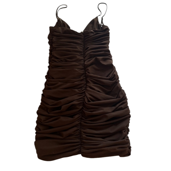 NWT House of CB Mistress Rock Spotlight Ruched Mini Dress. Size Small - Picture 9 of 10